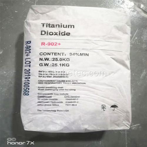 PVCパイプ用の二酸化チタンR902